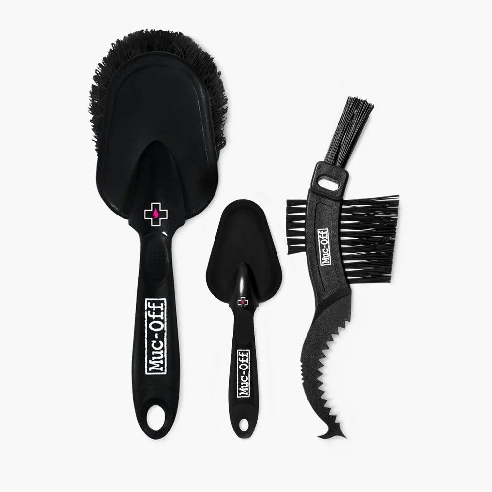Muc-off borstel 3x premium brush kit