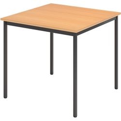 Bach vergadertafel hammerer 80x80x72cm beuken