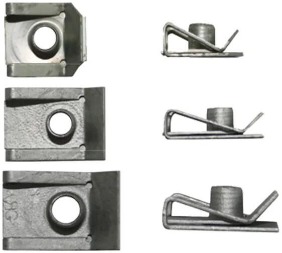 Dresselhaus plaatmoer 4676 speed nuts m5 metr. gew. dresselh. 20.4x15.0mm