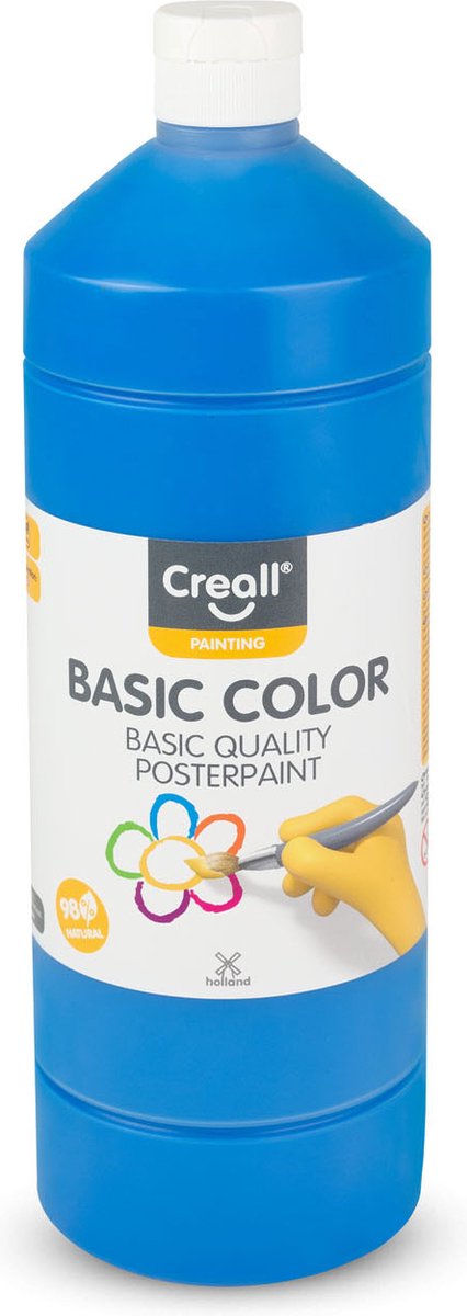 Creall schoolverf blauw, 1 liter