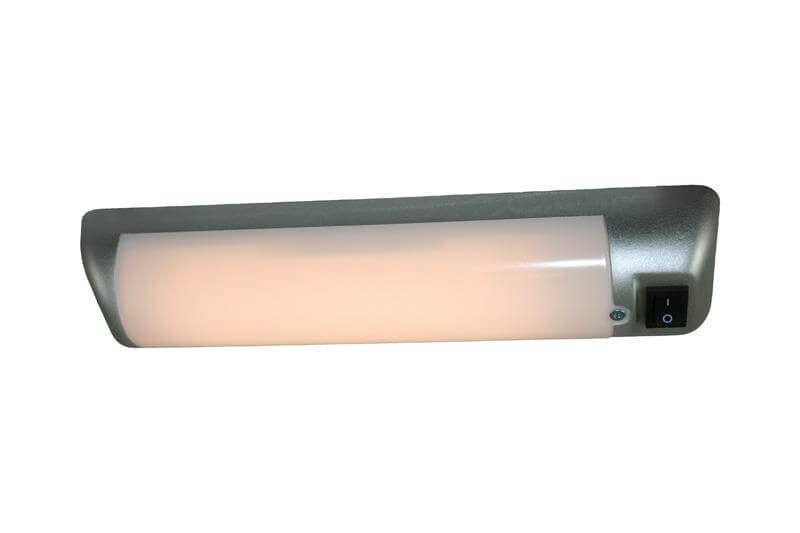 Soft opbouwlamp camper en caravan 12 volt - silversand
