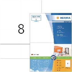 Merkloos sans marque herma premium etiketten 105x74 100 vel din a4 800 stuks 4470