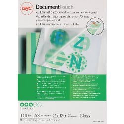 Gbc lamineerhoezen a3 303x426mm 2 x 125 (250) micron