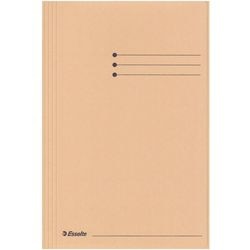 Esselte mappen 3 flappen folio 240x318mm beige