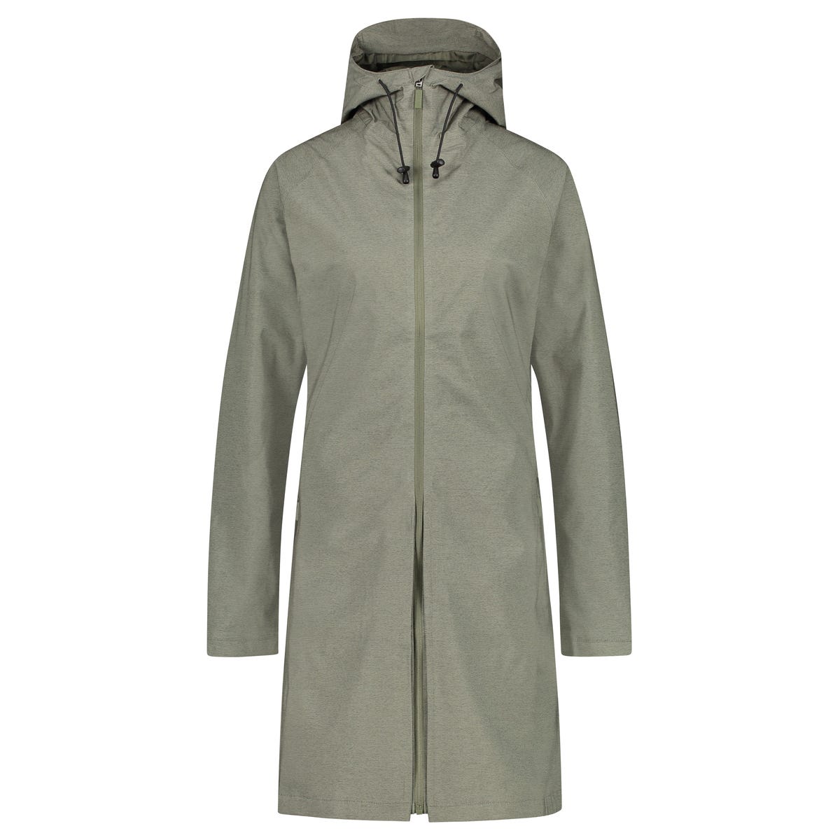 Puch seq 10k regenjas dames olive groen