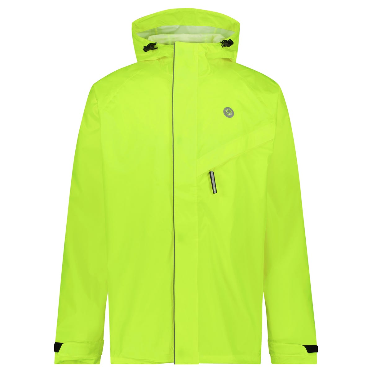 Passat regenjas essential yellow neon