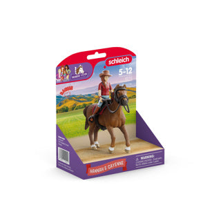 Schleich horse club - horse club hannah cayenne - 42711