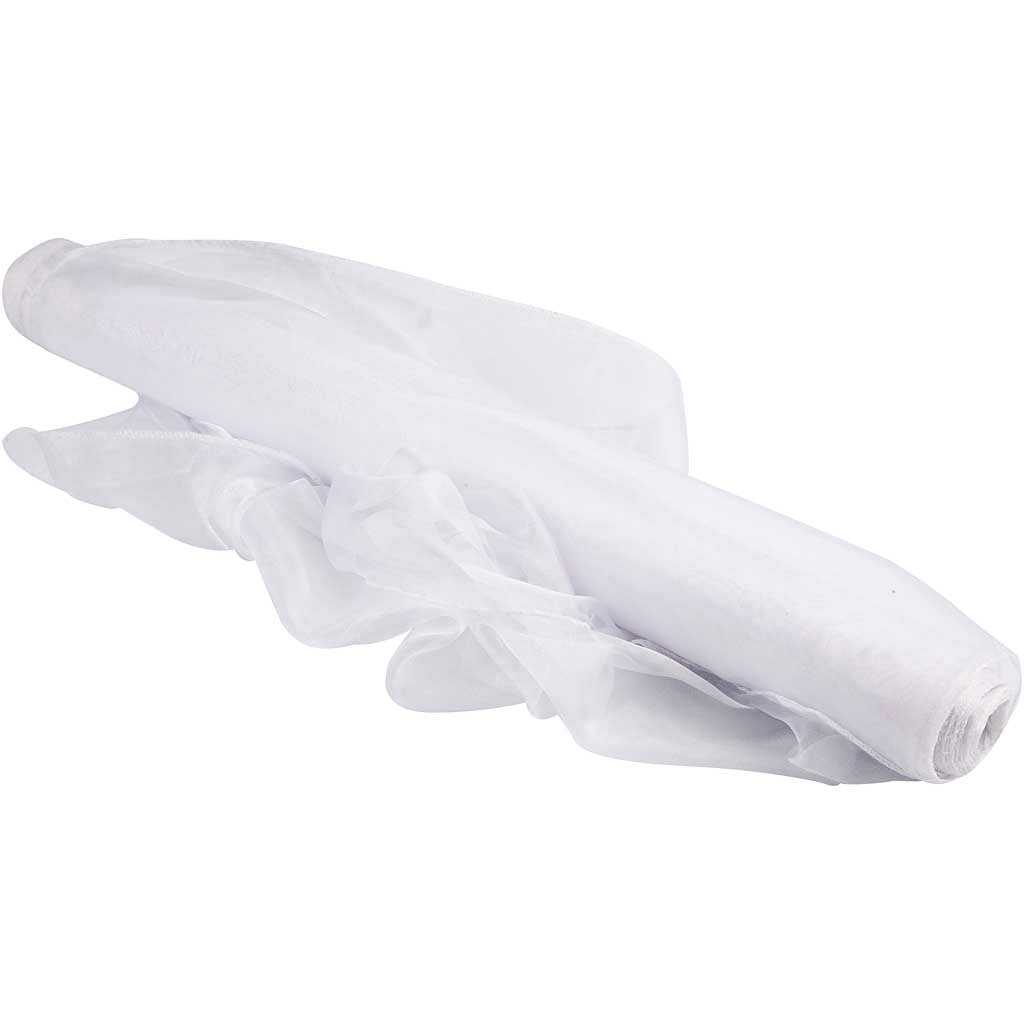 Creativ company https: www.cchobby.nl organza-stof-b-50-cm-wit-10-m-1-rol