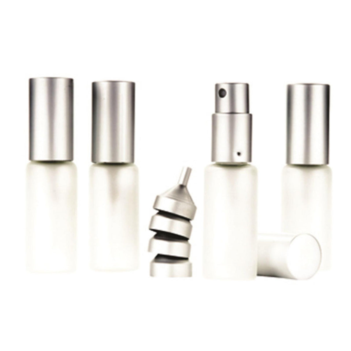 Source balance verstuiver 10ml mat glas met trechtertje