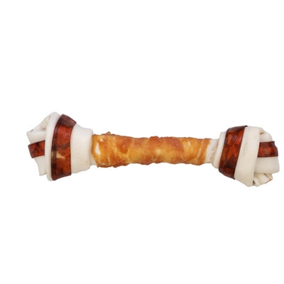 Petstyle living geknoopt bot multicolor met kip