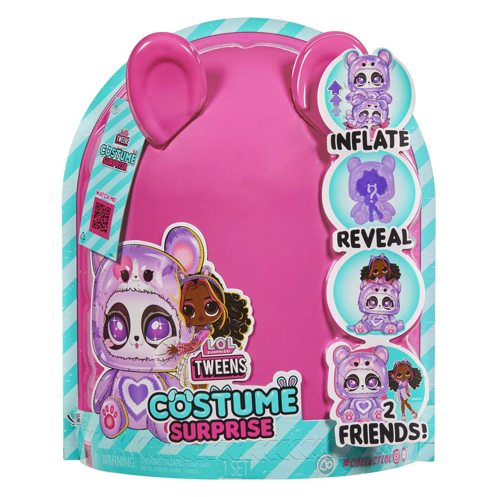 L.o.l. surprise! tweens costume surprise hoops cutie paars modepop