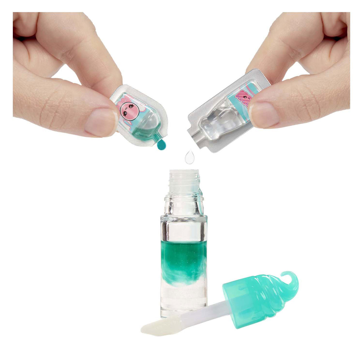 Yummiland pop - susie sour straw met lipgloss set