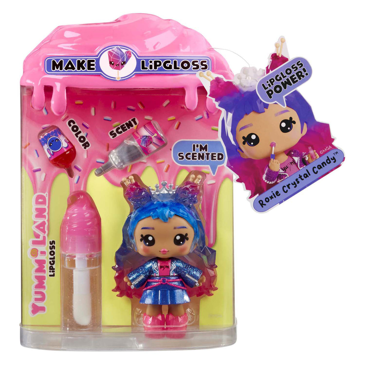 Yummiland pop - roxie crysal candy met lipgloss set