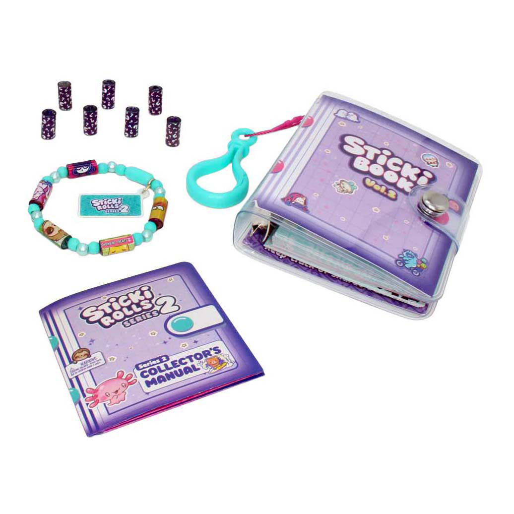 Sticki rolls stickerboek wave 2 - stickerboek voor kinderen - verzamelen.