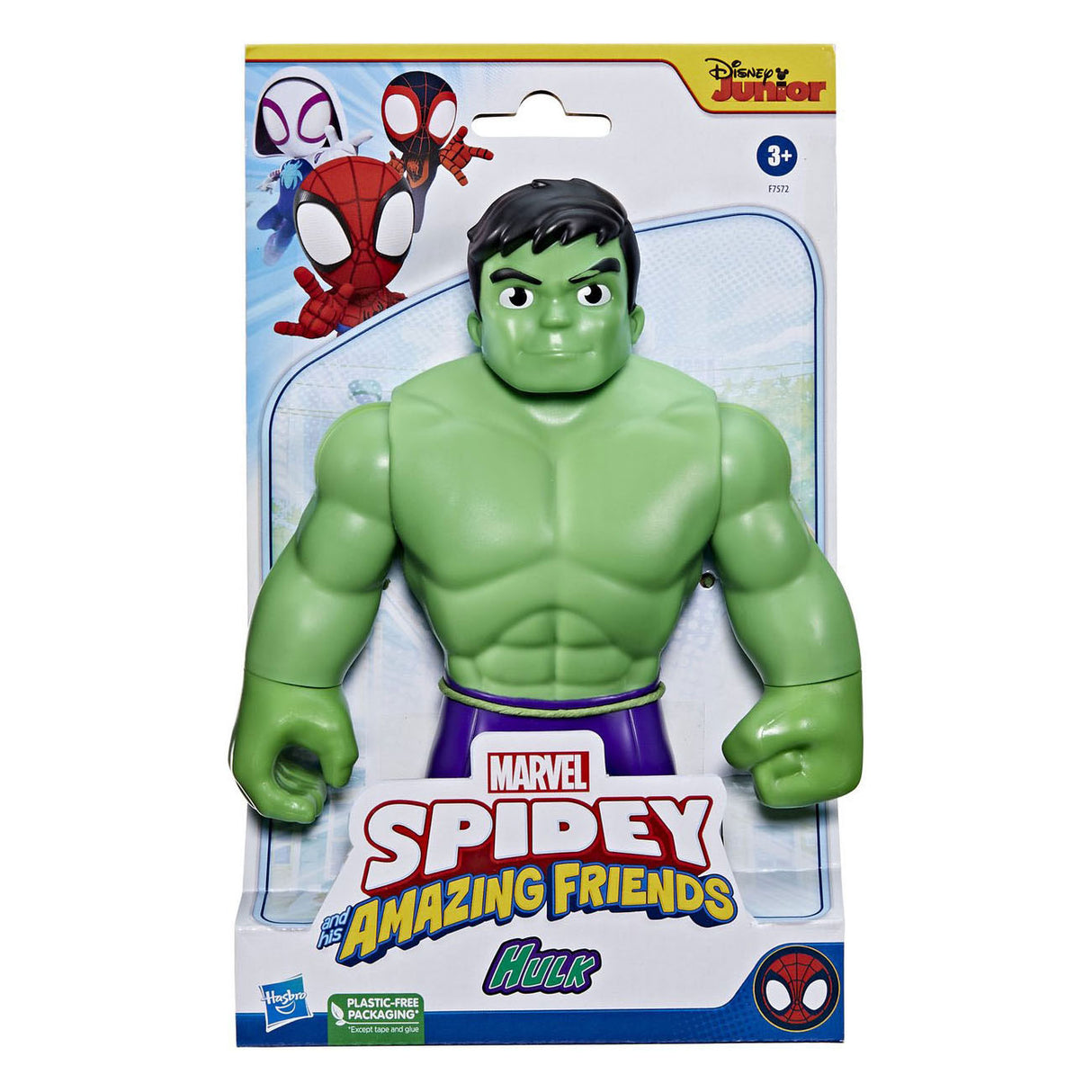 Marvel spidey and his amazing friends hulk - actiefiguur 23cm