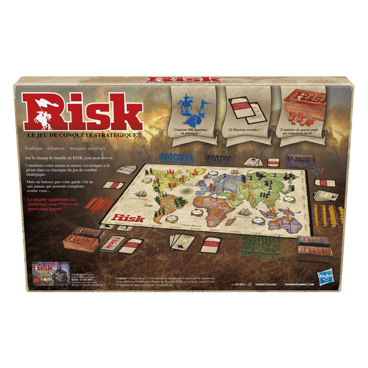 Hasbro risk bordspel fr