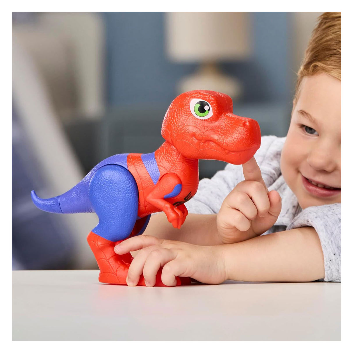 Hasbro spidey and his amazing friends supersized spidey rex speelfiguur