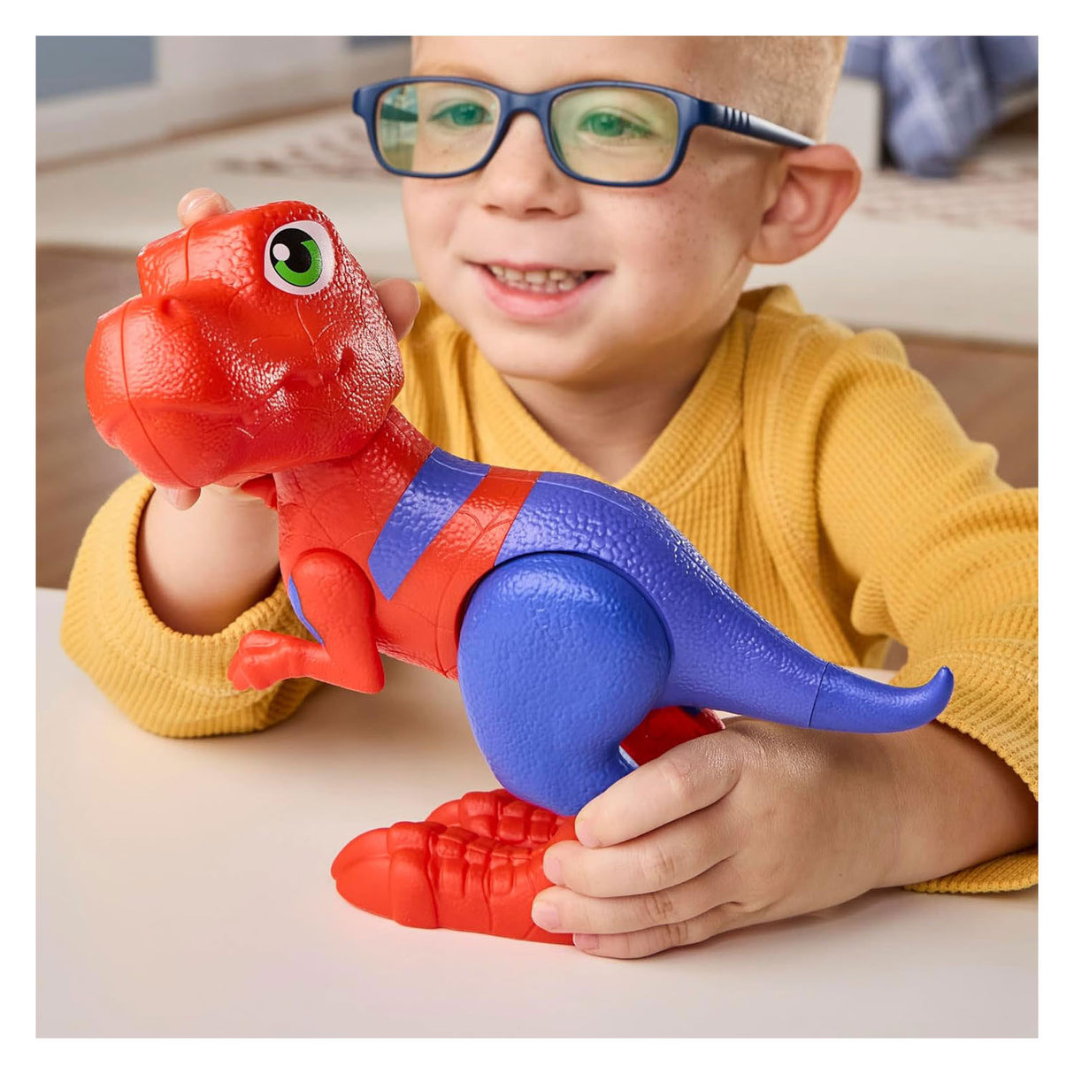 Hasbro spidey and his amazing friends supersized spidey rex speelfiguur