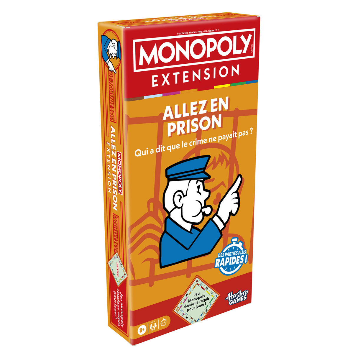Monopoly uitbreiding ga naar de gevangenis