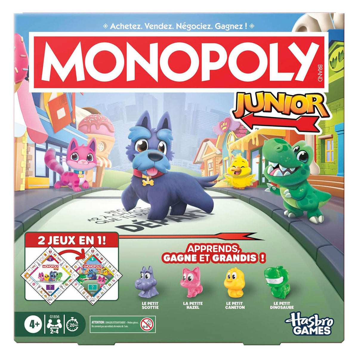 Hasbro monopoly junior fr