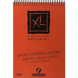 Schetsblok xl canson a3 120vel 90g m2 wit