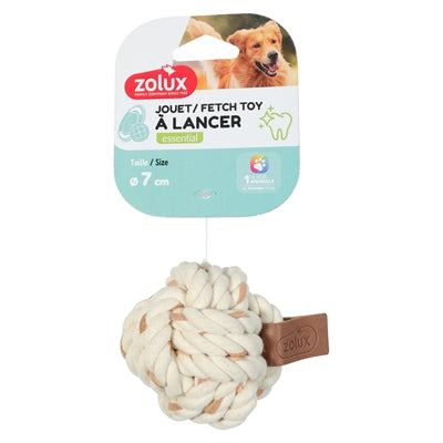 Zolux touwbal leather touch