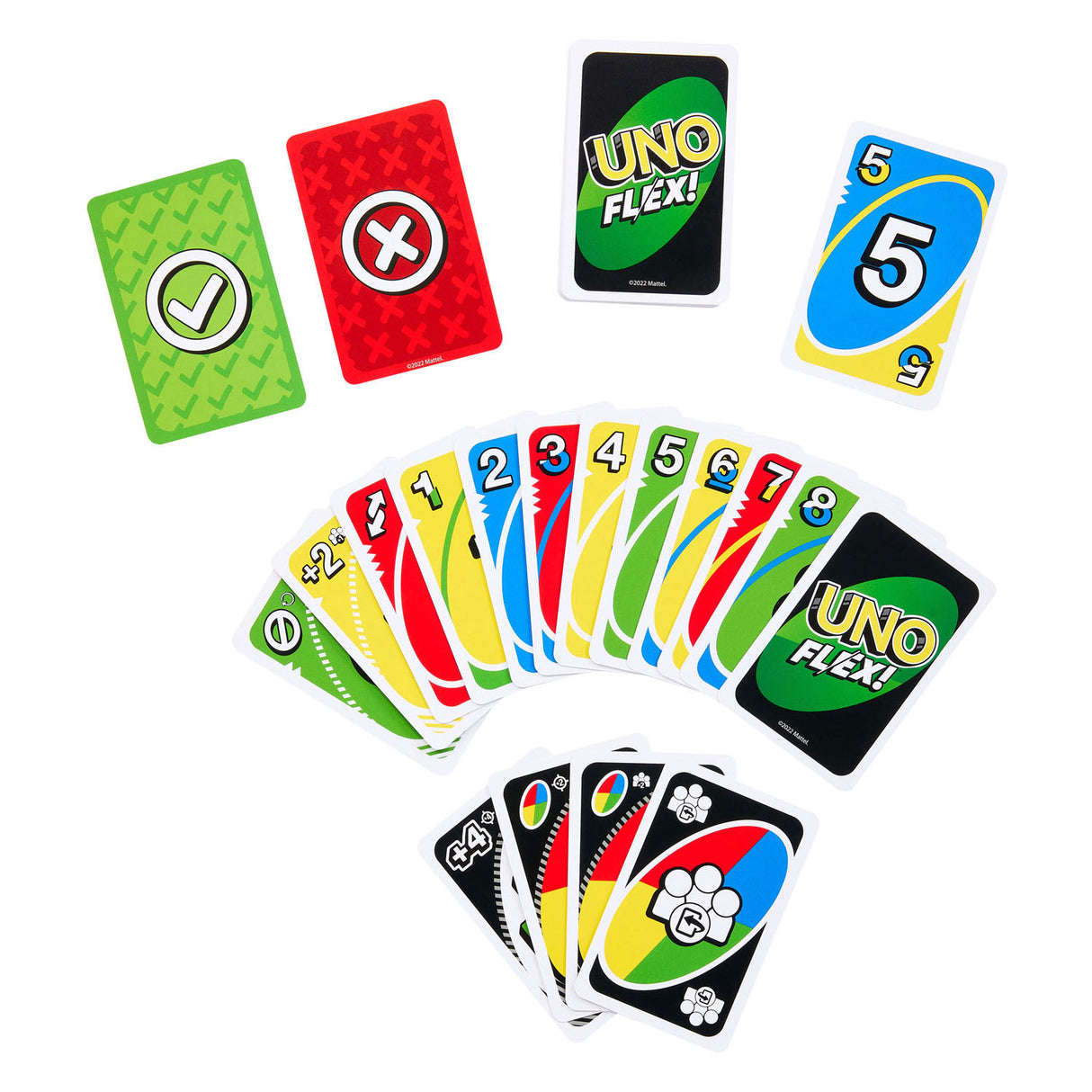 Mattel games uno flex kaartspel