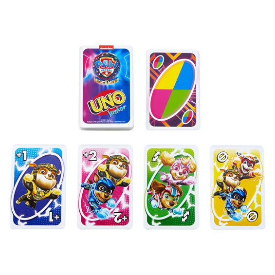 Mattel games uno junior paw patrol