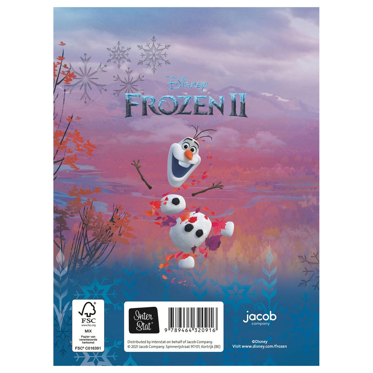 Interstat vriendenboek frozen 2. 4+