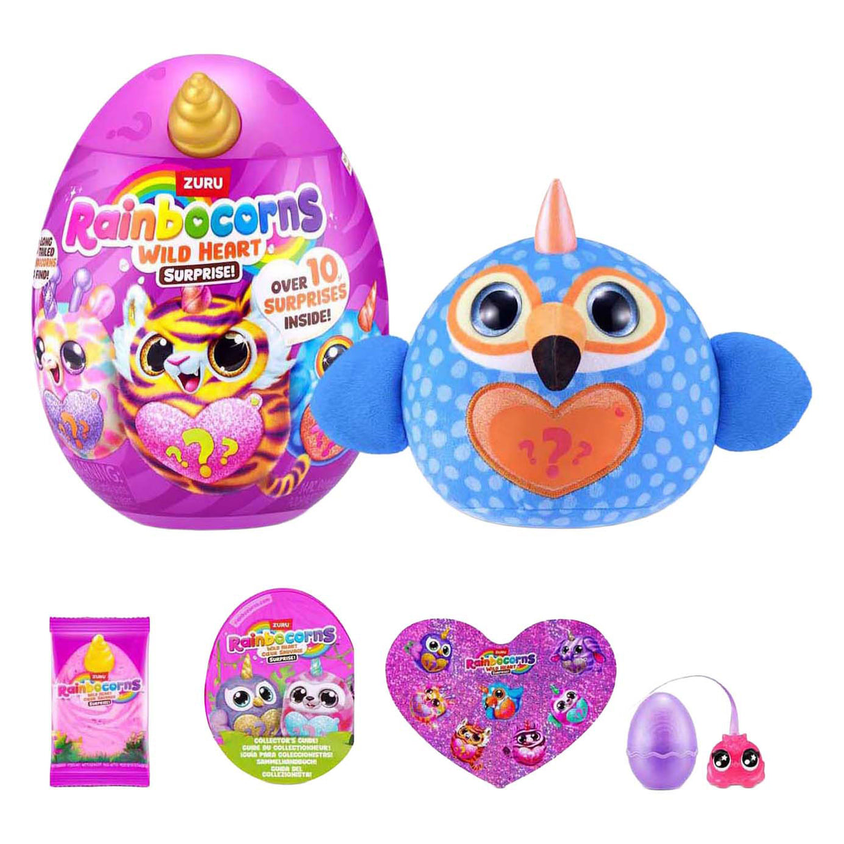 Zuru knuffel wild heart verrassingsei speelgoed verrassingen.