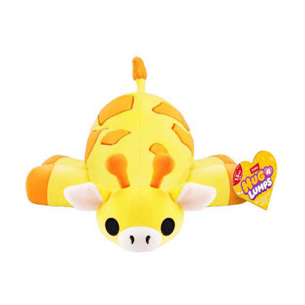Zuru pluche knuffel giraffe medium verzwaard speelgoed.