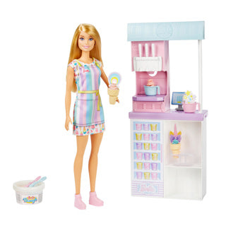 Barbie ijssalon speelset - pop