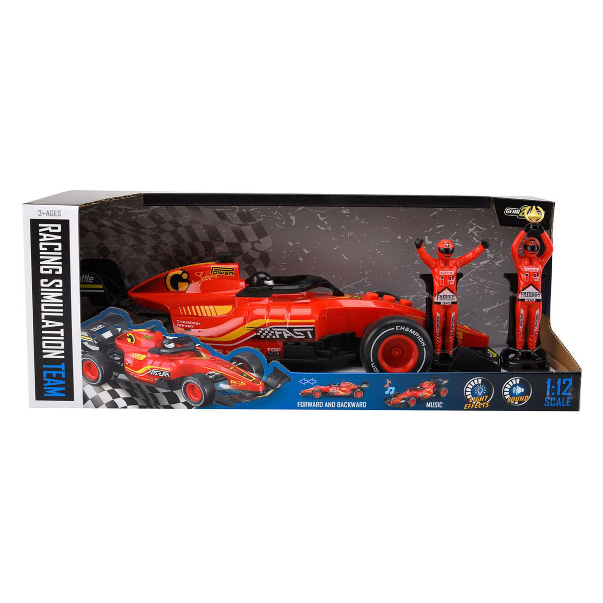Gear2play racing simulation team raceauto - 1:12