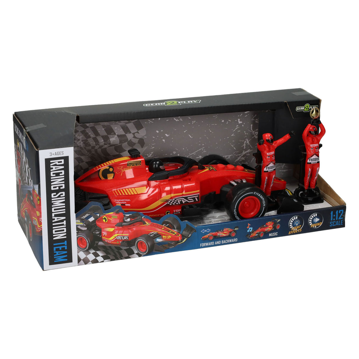 Gear2play racing simulation team raceauto - 1:12