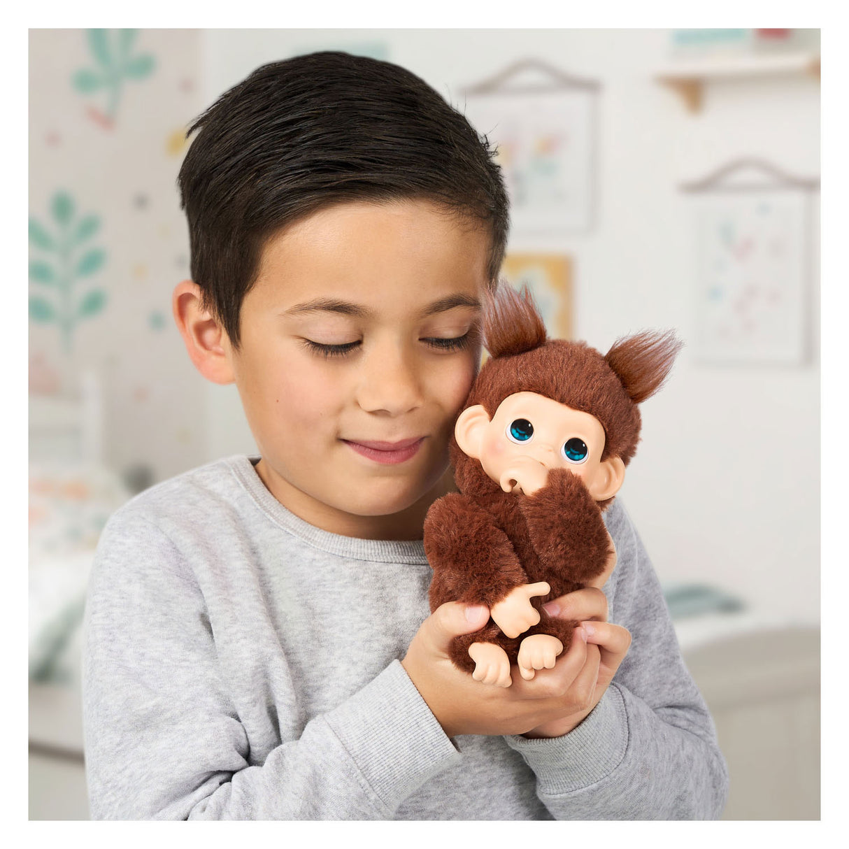 Little live pets my baby mini monkey brown cherri | 3 stuks
