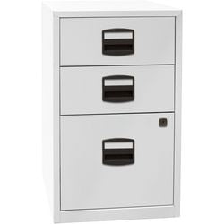 Bisley home kast pfa lichtgrijs hangmappen combinatie