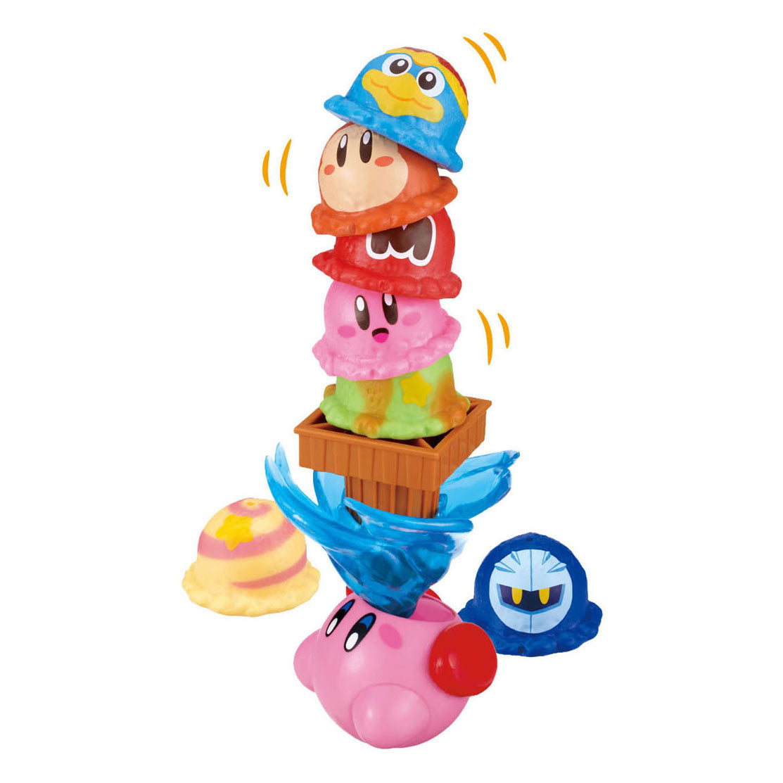 Epoch games kirby ice cream tower- familie spel vanaf 4 jaar 1-4 spelers