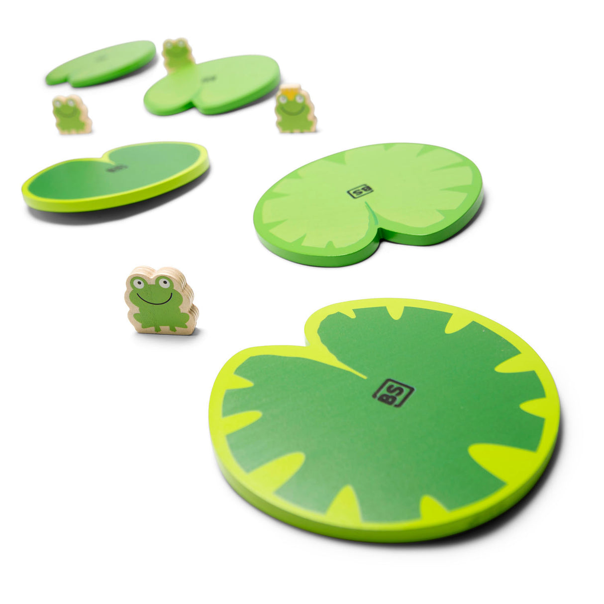 Bs toys wiebelpad - vloerspel - evenwichtsspel - hout - cadeau kind