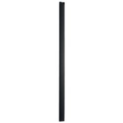 Durable klemruggen a4 zwart afgeronde hoeken capaciteit 3 mm