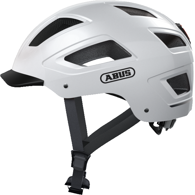 Abus helm Hyban 2.0 polar Wit M 52-58cm