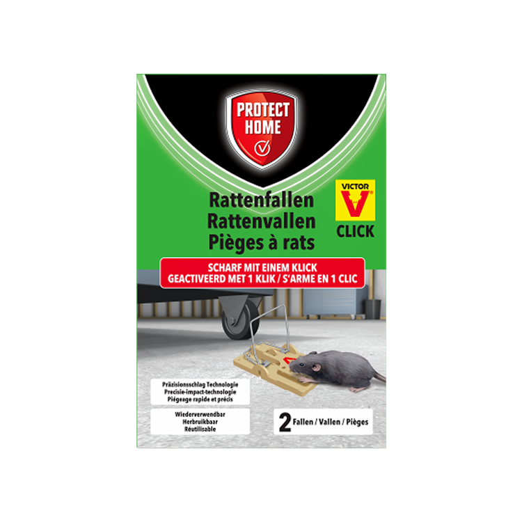 Pro-tect 1066345 - val ratten plastic 2 stuks | 2 stuks
