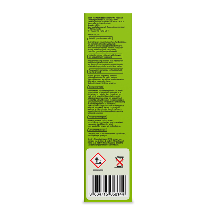 Pro-tect 1072220 - fastion ko vloeibaar 250ml | 1 stuks