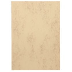 Sigel designpapier - a4 - marmer zandbruin - 200 grams - 50 vel - si-dp553
