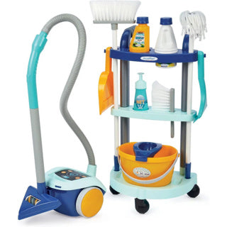 Écoiffier ecoiffier clean home schoonmaakkar met stofzuiger