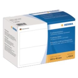 Frankeeretiketten herma