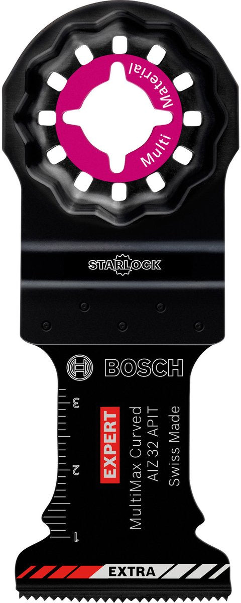 Bosch 2608900024 expert starlock coatedcarbide invalzaagblad aiz 32 apit carbide, multimaterial, curved-tec 32 x 40 mm 1