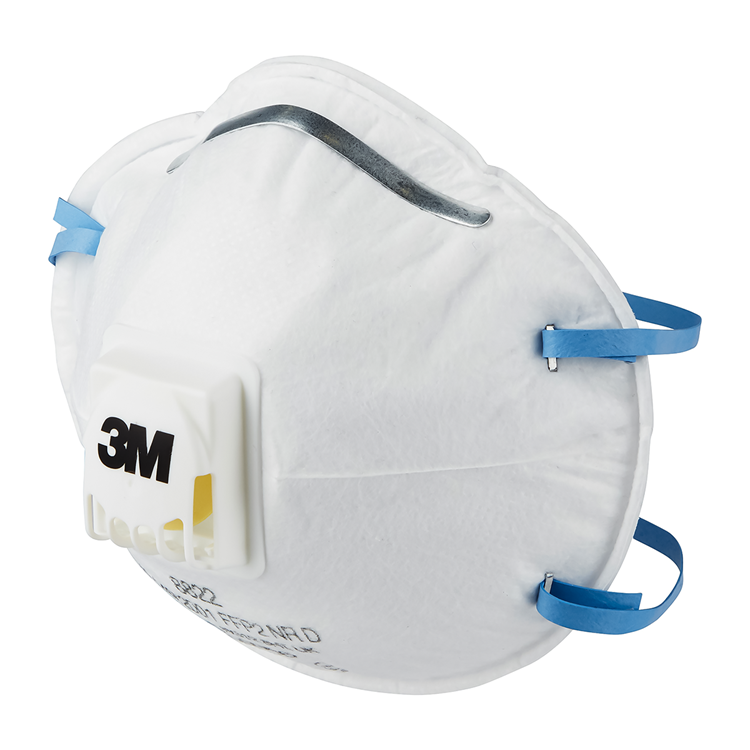 3m 1062065 - fijnstofmasker ffp2 ffp2, met ventiel, 10 pk | 1 stuks