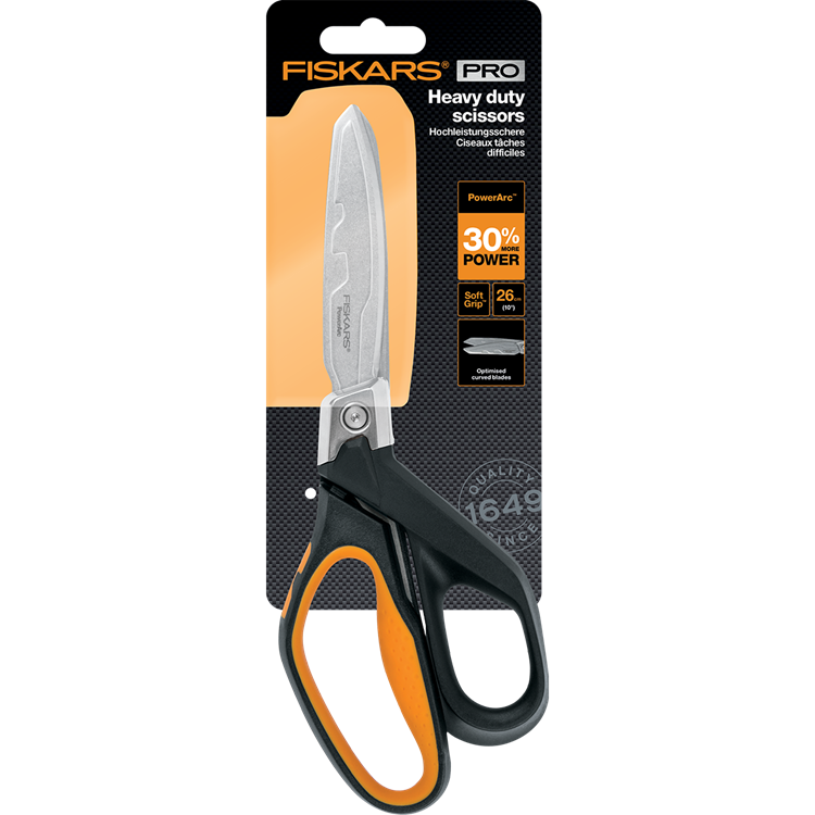 Fiskars powerarc heavy duty schaar 26 cm