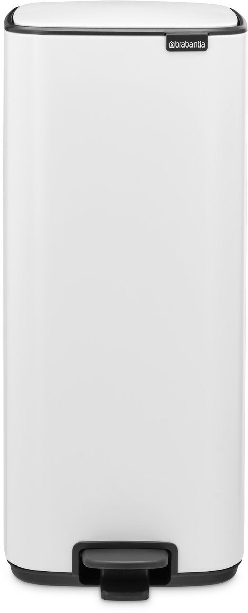 Brabantia bo pedaalemmer - 30 liter - white