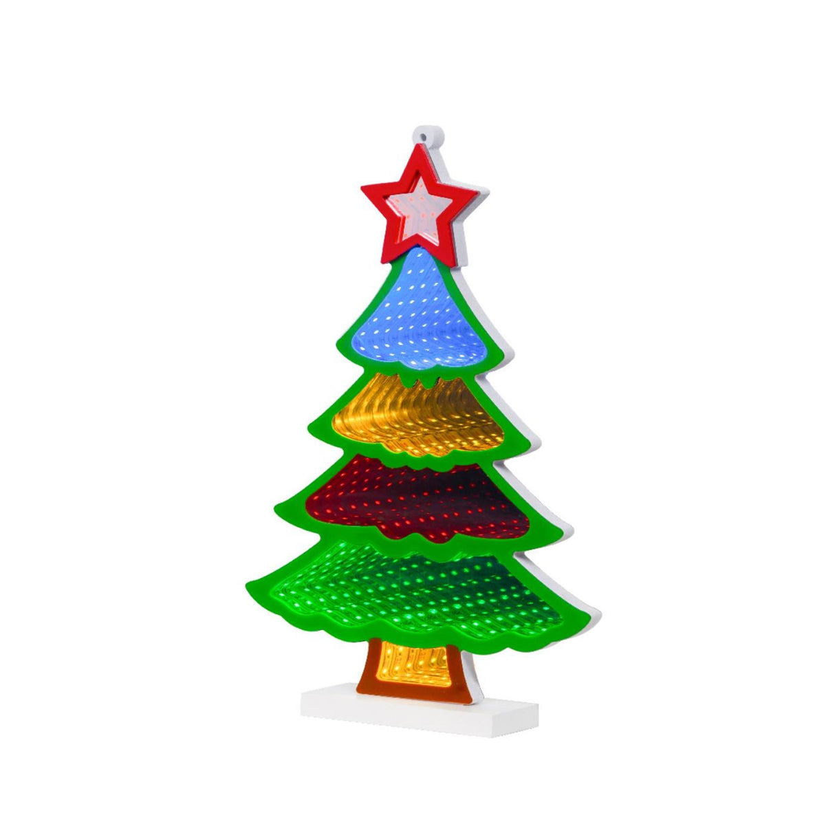 Lumineo infinity lights kerstboom led 21,5x32cm